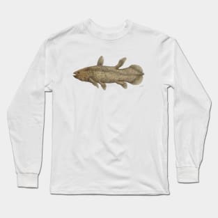 Coelacanth Latimeria chalumnae Long Sleeve T-Shirt